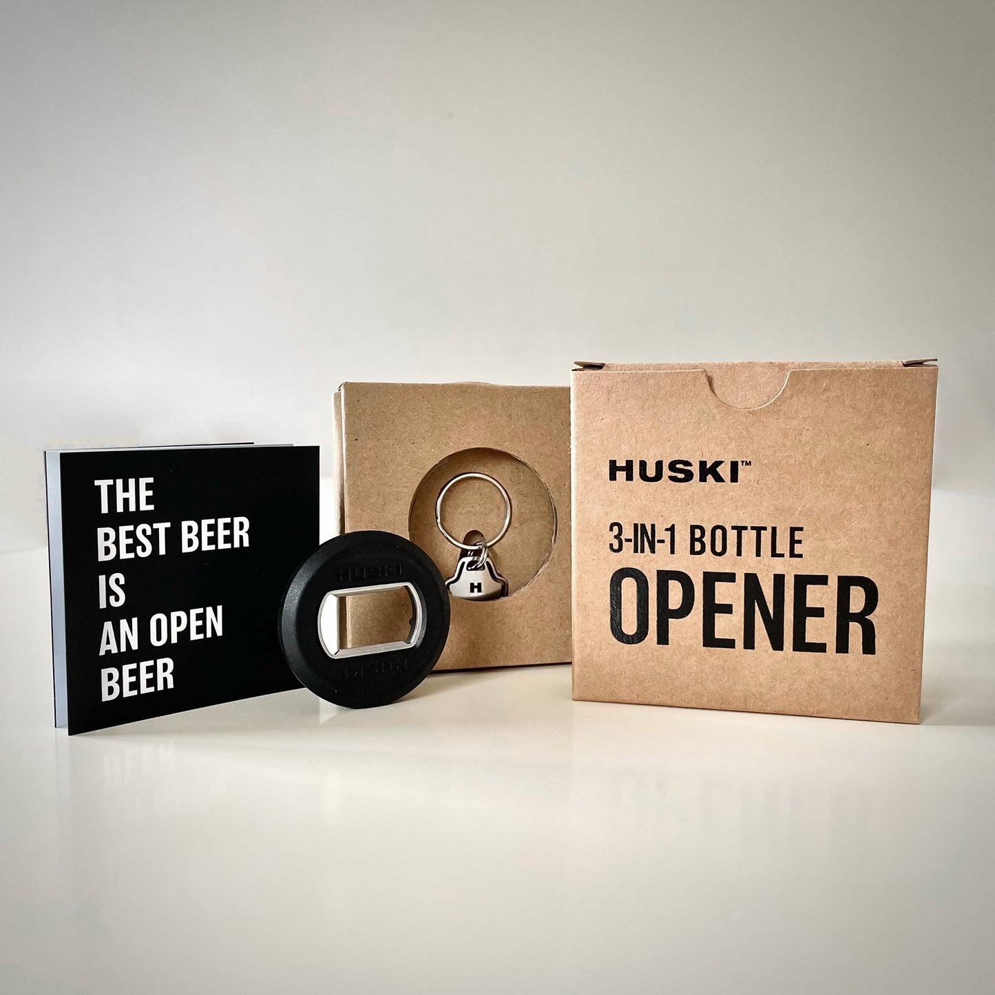 Huski 3-in-1 Bottle Opener Keyring